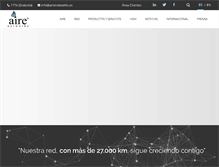 Tablet Screenshot of airenetworks.es